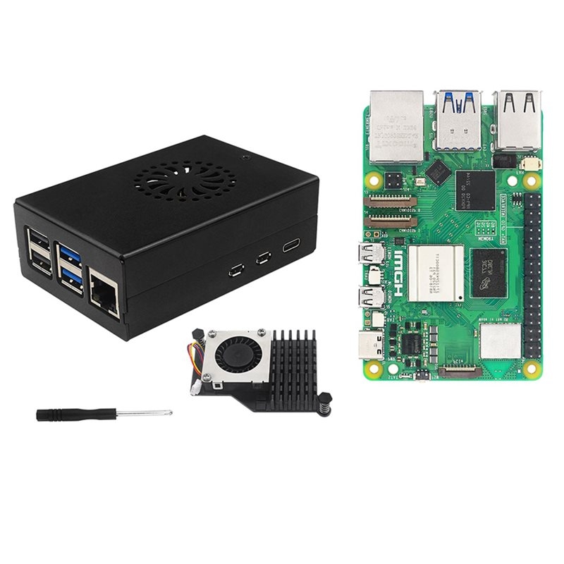 Raspberry Pi 5 8Gb Kit - T23C, Raspberry Pi 5 için Irasptek