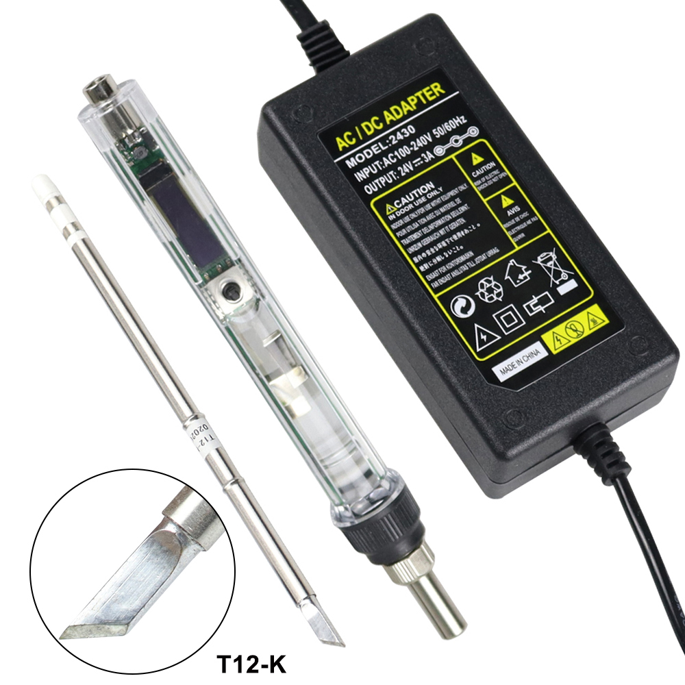 T12 Elektrikli Havya Kiti DC 1 - Soldering Station T12 Oled incelemesi ve fiyatı