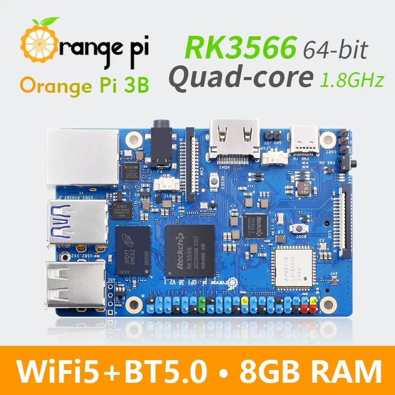 Orange Pi 3B 8GB 4GB 2GB Ram R - Khadas Vim4 8Gb incelemesi ve fiyatı