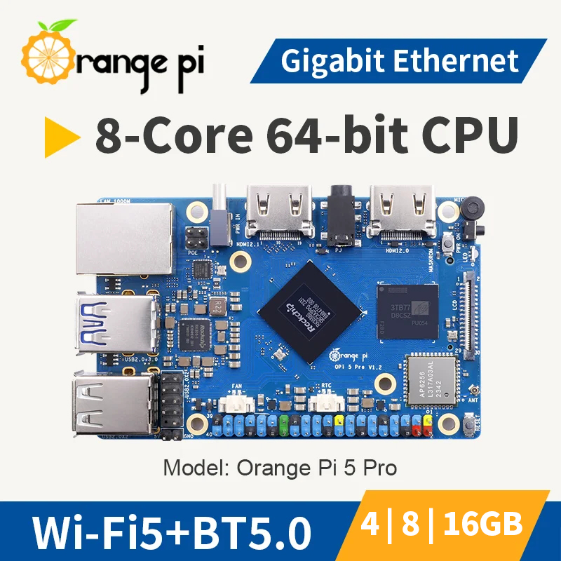 Orange Pi 5 Pro 16 8 4GB RAM L - Orange Pi 5 Plus 16Gb incelemesi ve fiyatı